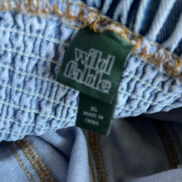 Wild Fable Strapless Jean Jumpsuit cc. - Picture 12 of 16